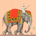 Басня «слон и моська»